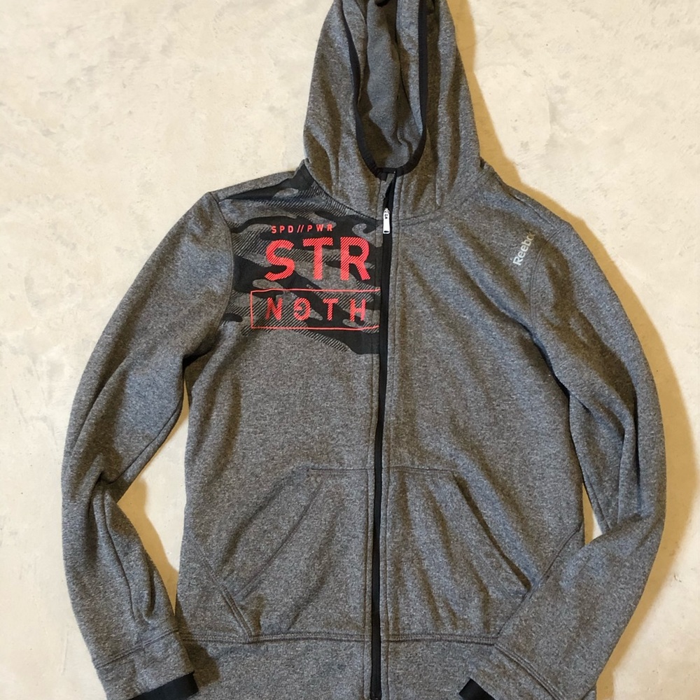 Reebok zip hoodie